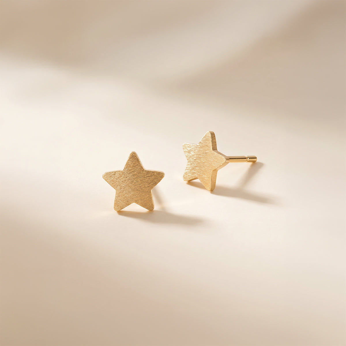 Scratchy Golden Star Earrings For Kids