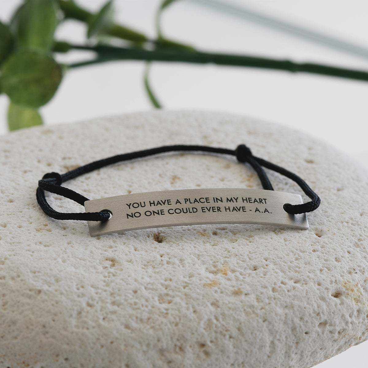 Engraved Promise Bracelet (L)