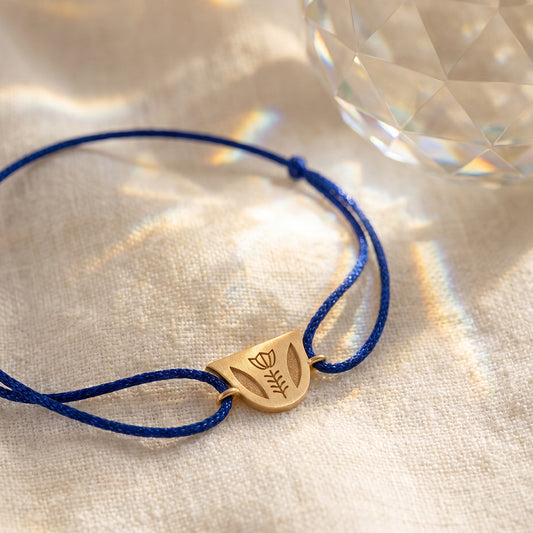 Engraved Finjen Arabi Rope Bracelet (M)
