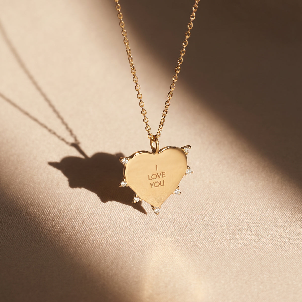 Heart Diamond Pendant