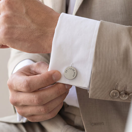 Cufflinks with a Message