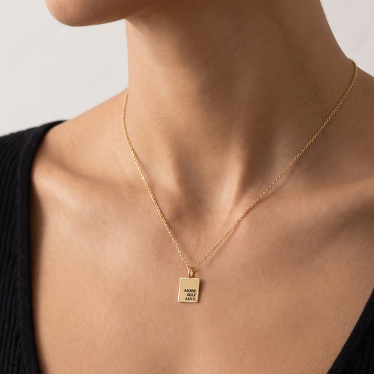 Rectangle Statement Pendant