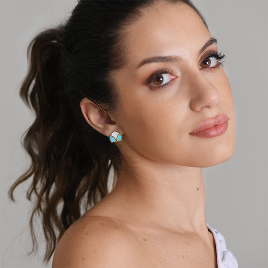 Shibbek Enamel Earrings