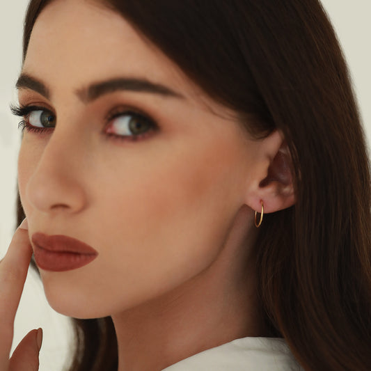 Hoop Earrings (M)