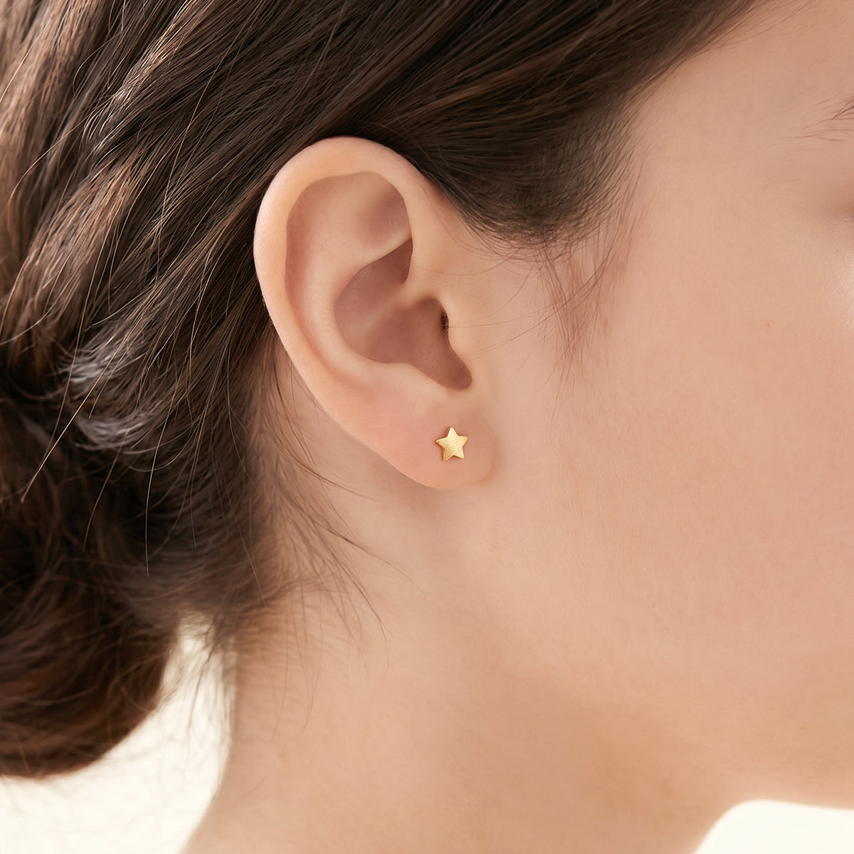 Scratchy Golden Star Earrings For Kids