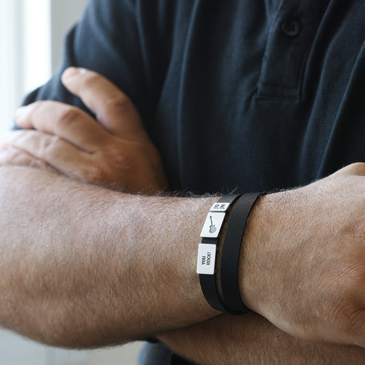 Three Plate Statement Bracelet