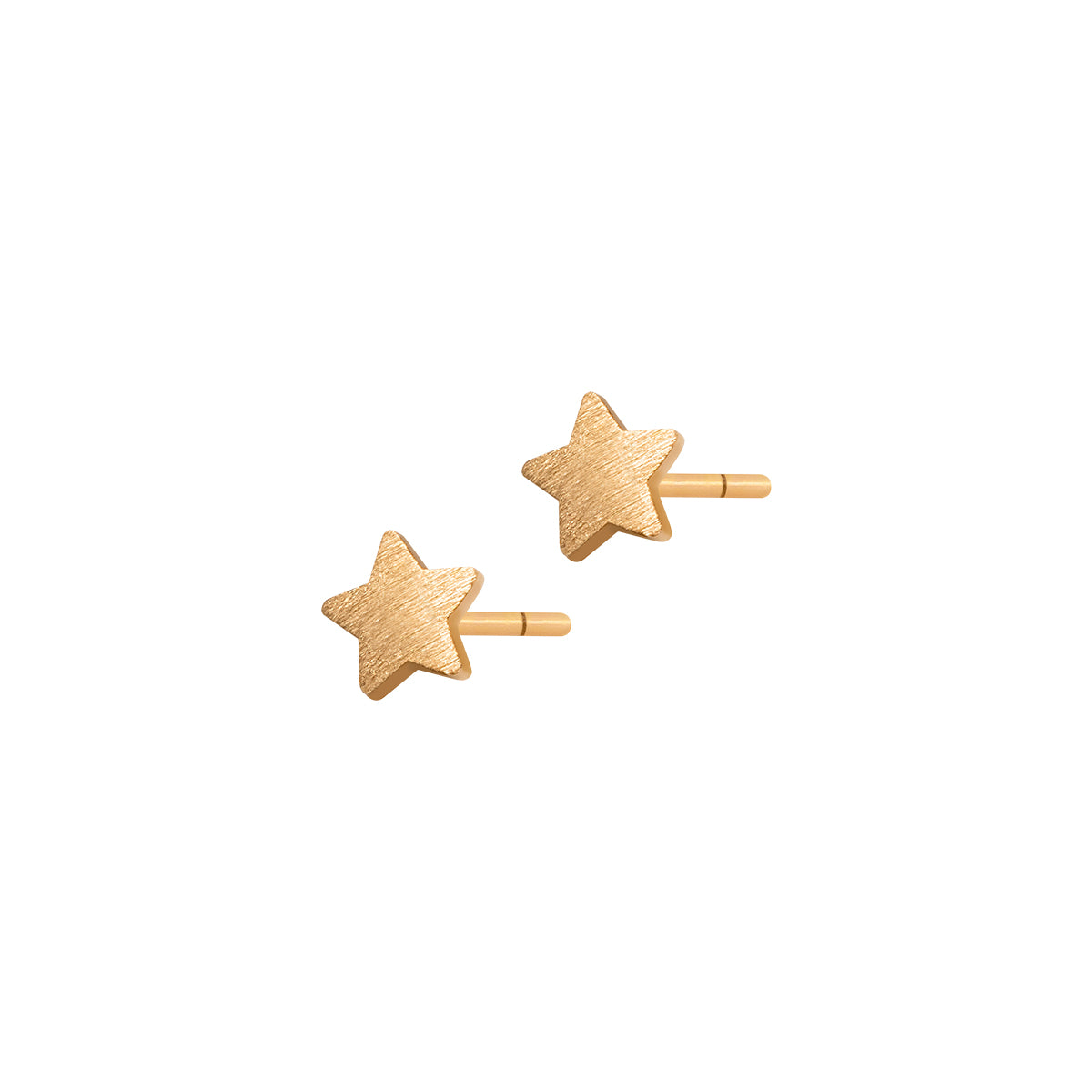 Scratchy Golden Star Earrings For Kids