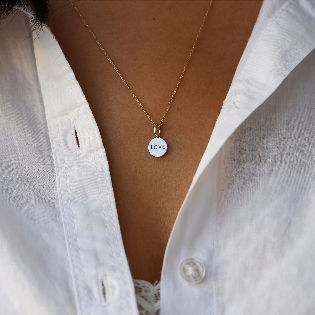 Simple Circle Pendant