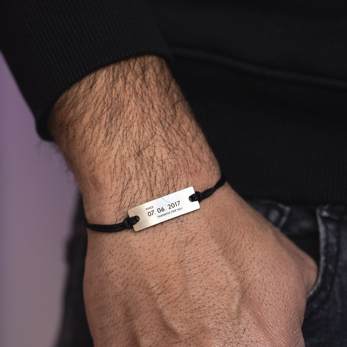 Engraved Promise Bracelet (S)