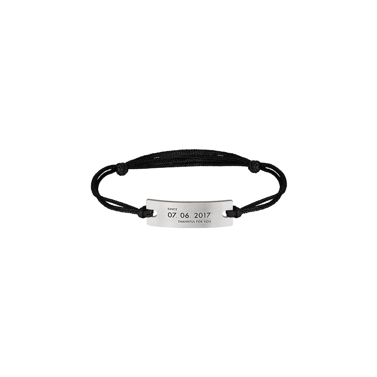 Engraved Promise Bracelet (S)
