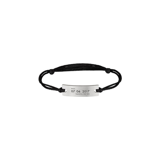 Engraved Promise Bracelet (S)