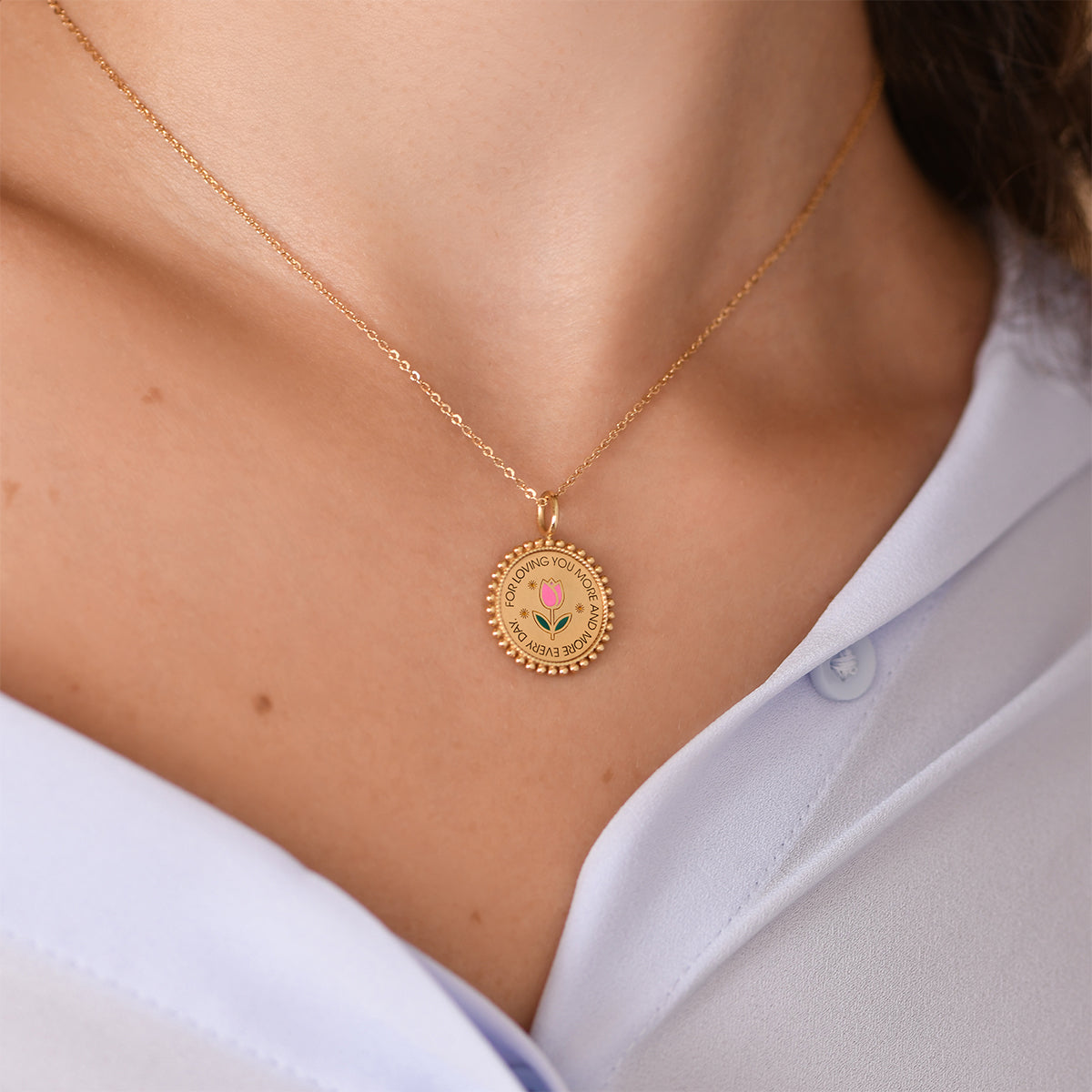 Love You More Pendant (S)