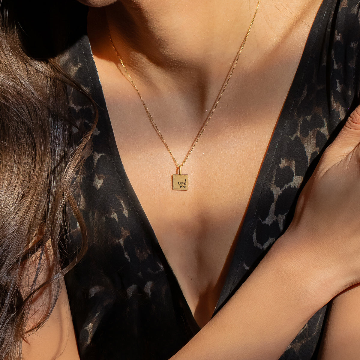 Square Frame Pendant