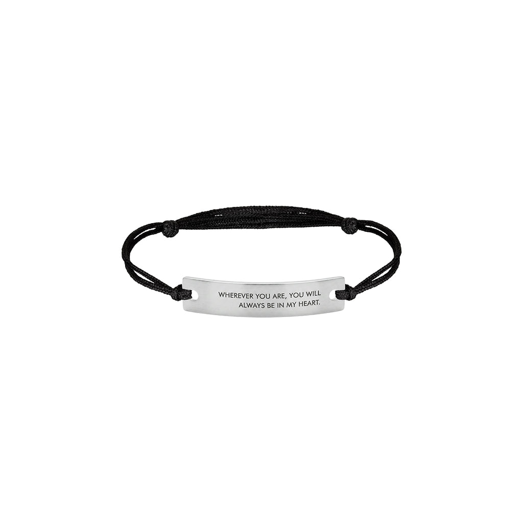 Engraved Promise Bracelet (L)