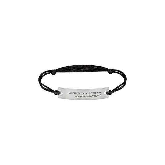 Engraved Promise Bracelet (L)