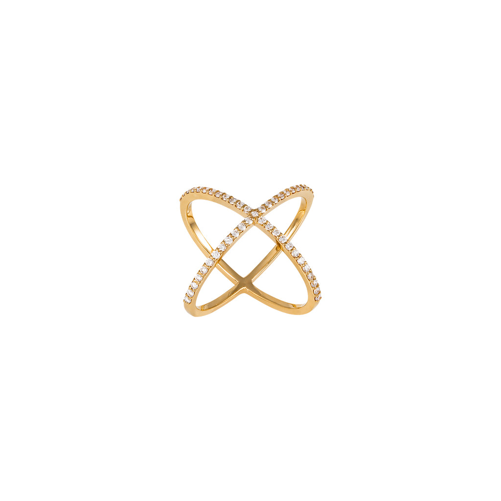 X Diamond Ring