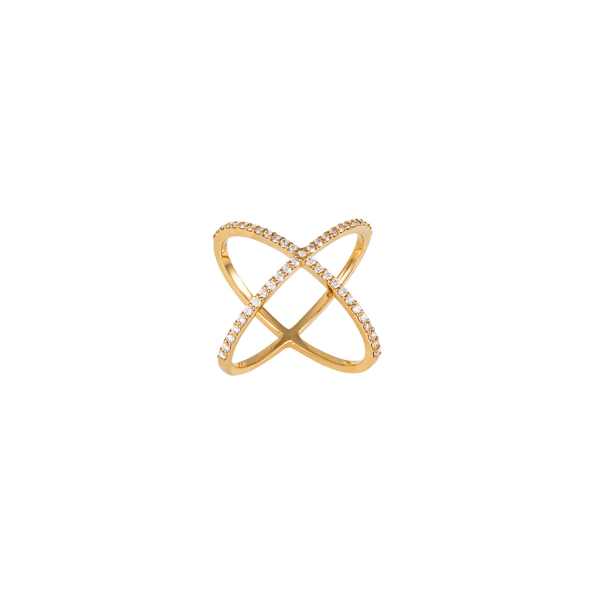 X Diamond Ring