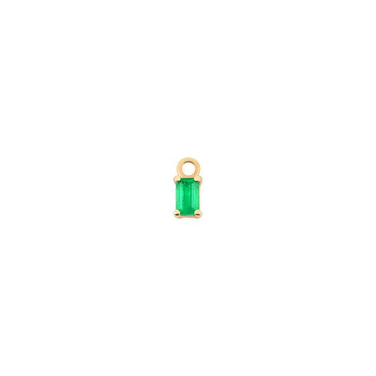 Big Emerald Charm
