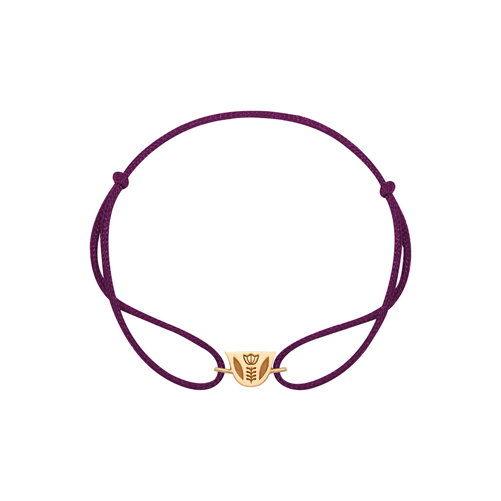 Engraved Finjen Arabi Rope Bracelet (S)