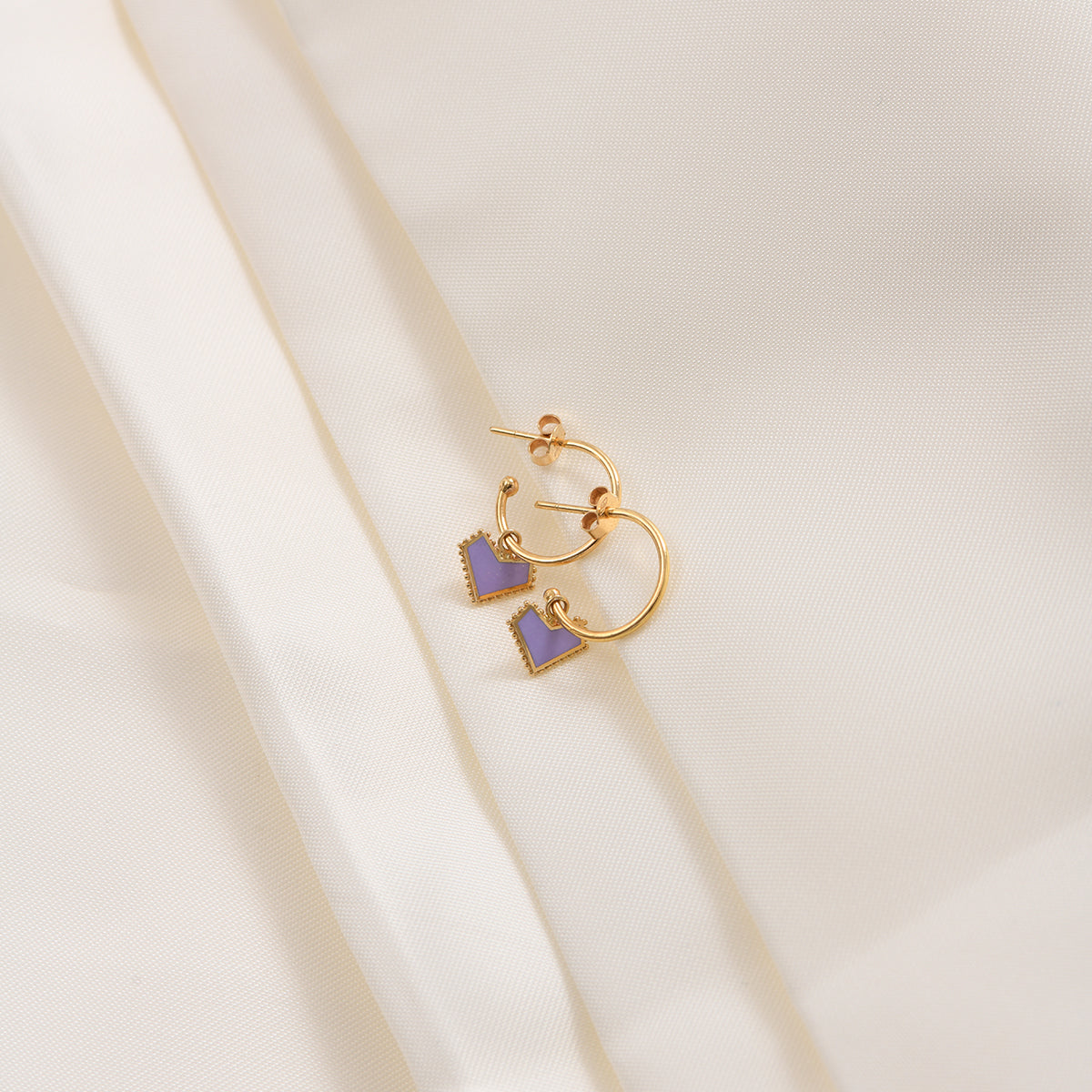 Enamel Heart Charm