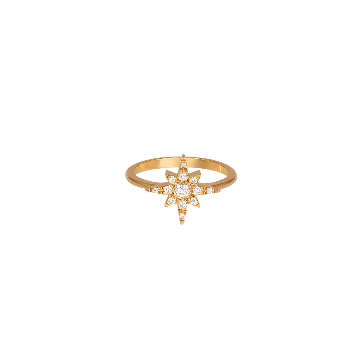 Starburst Diamond Ring