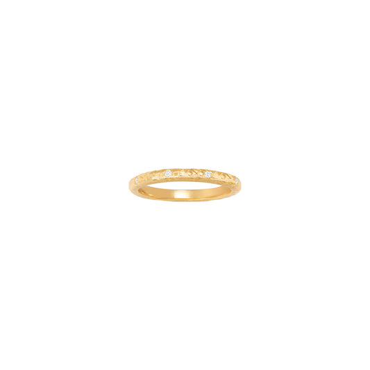 Vintage Hammered Ring