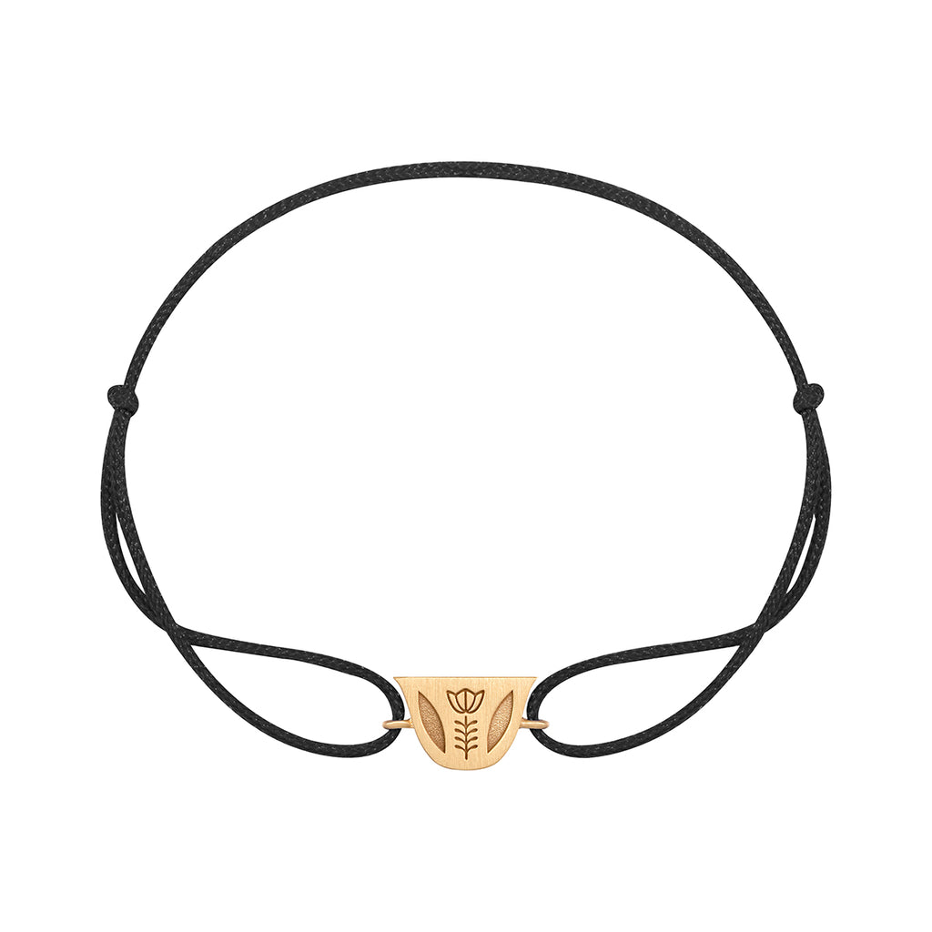 Engraved Finjen Arabi Rope Bracelet (M)