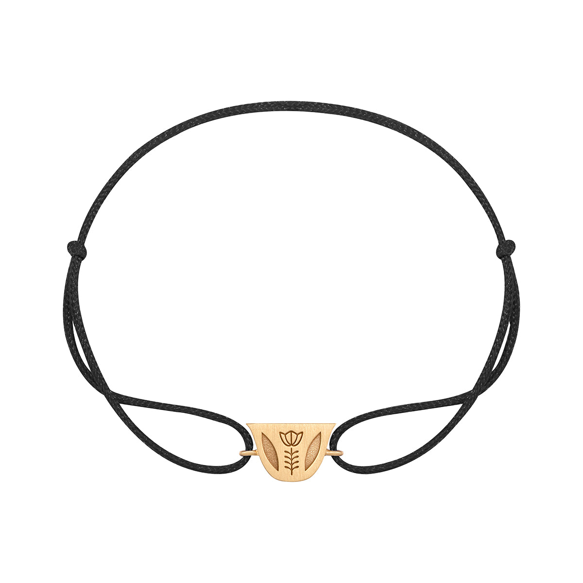 Engraved Finjen Arabi Rope Bracelet (M)