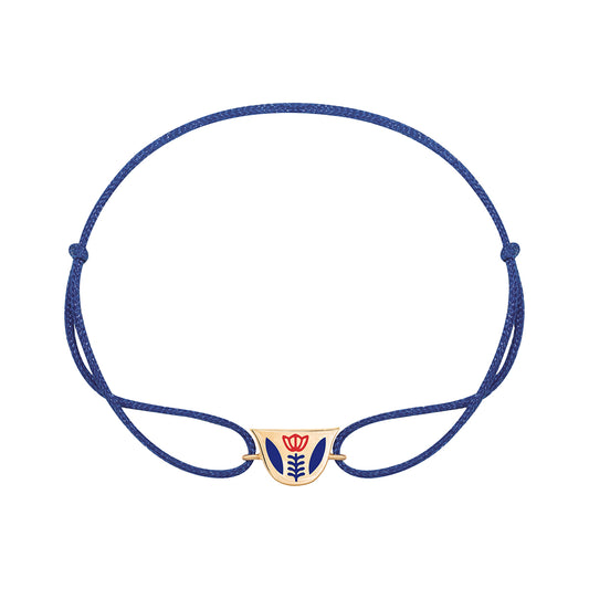 Finjen Arabi Enamel Rope Bracelet (M)