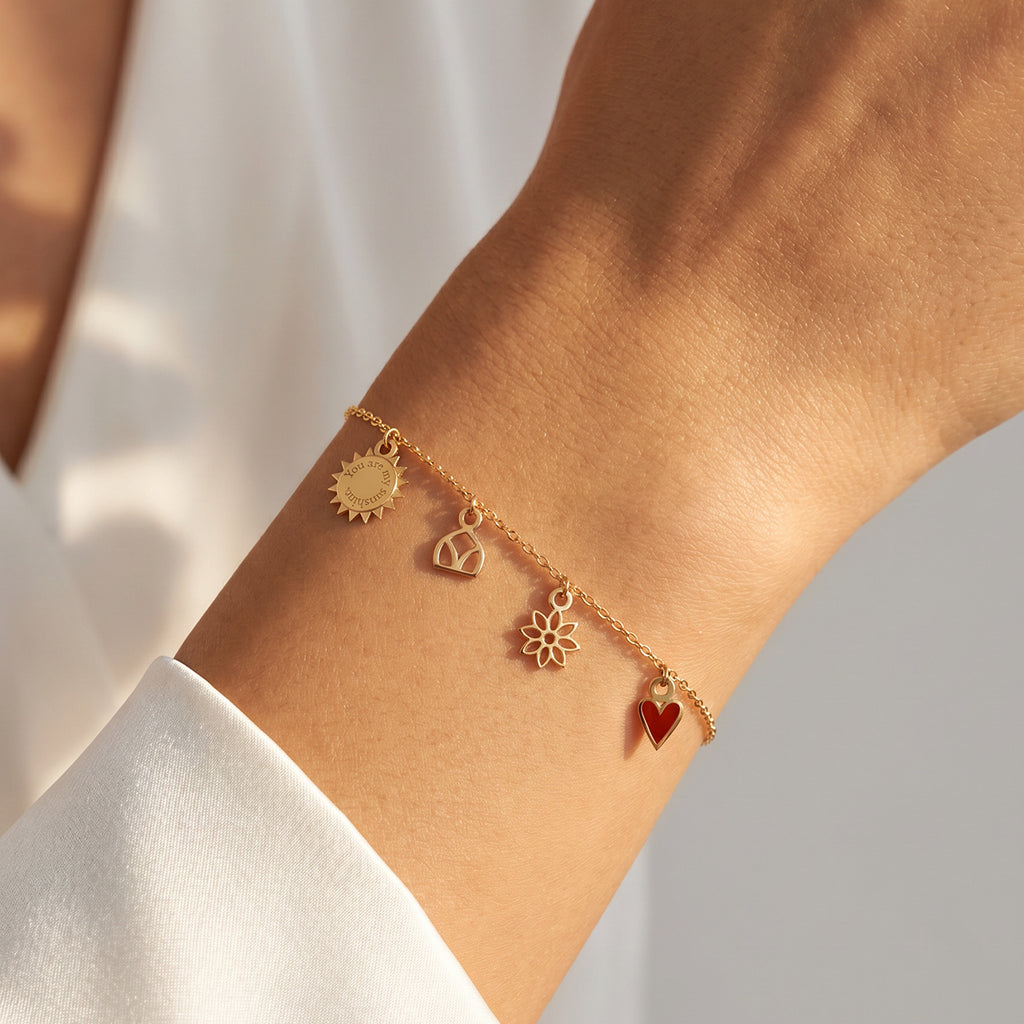 Star Flower Charm