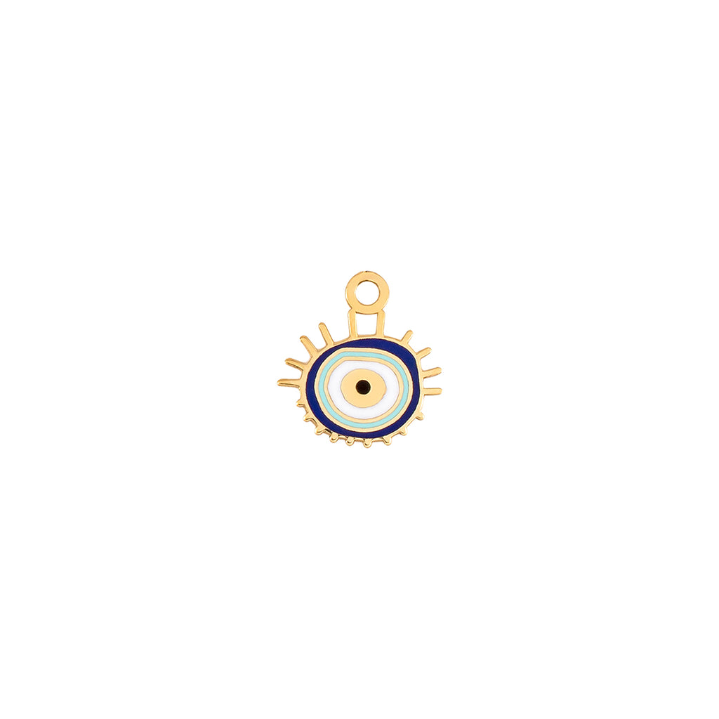 Round Evil Eye Charm