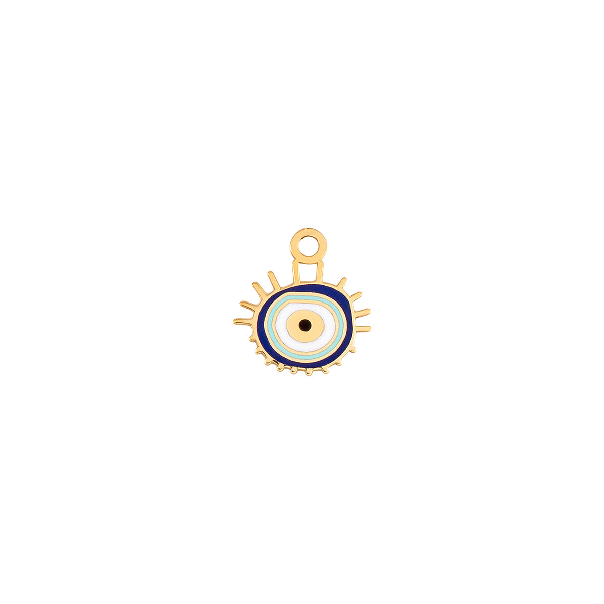 Round Evil Eye Charm