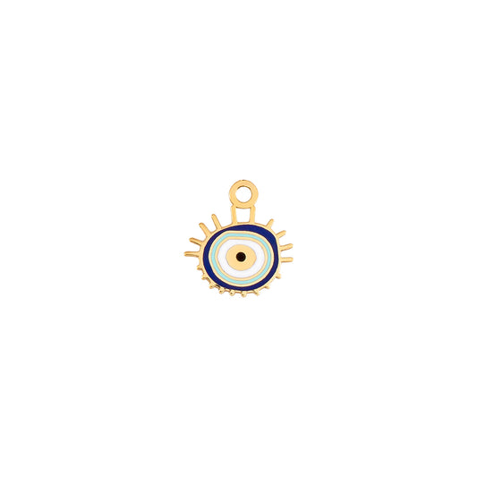 Round Evil Eye Charm