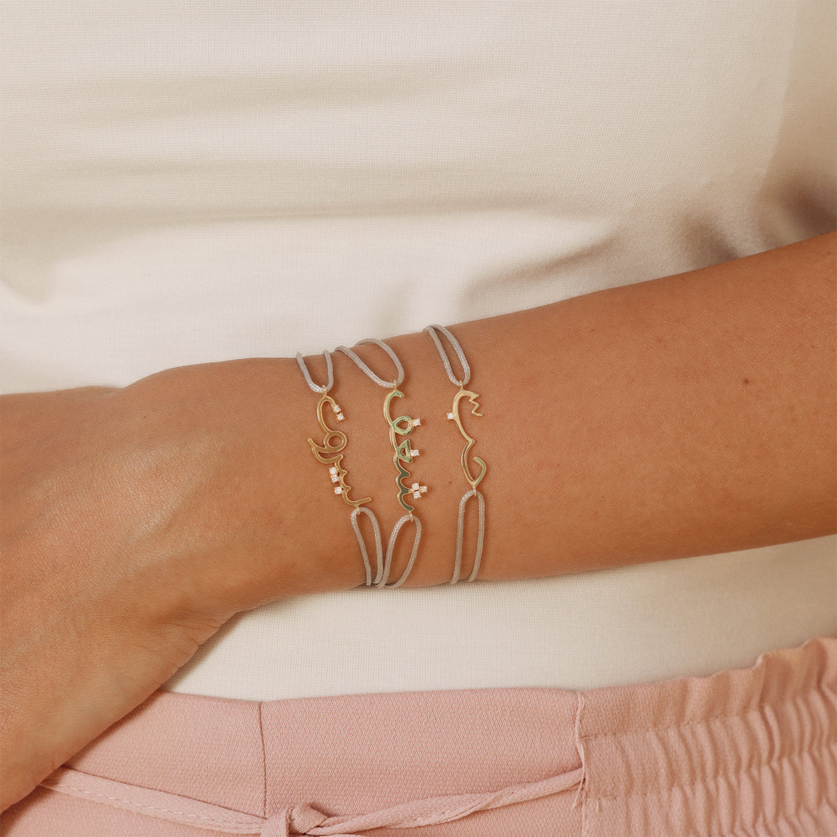 Handwritten Hobb Rope Bracelet