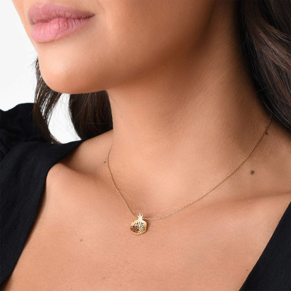 Pomegranate Necklace