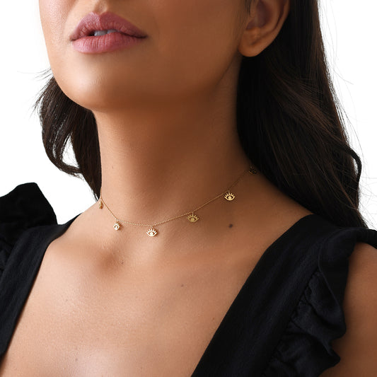 Evil Eye Choker