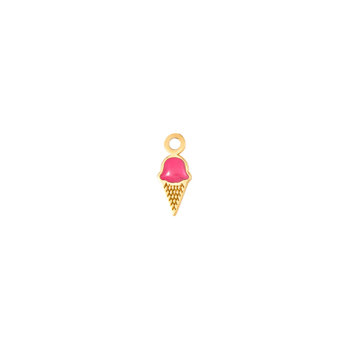 Ice Cream Cone Charm