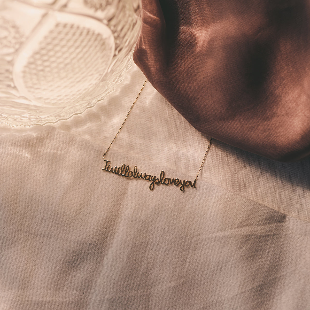 Handwritten Scripted Necklace