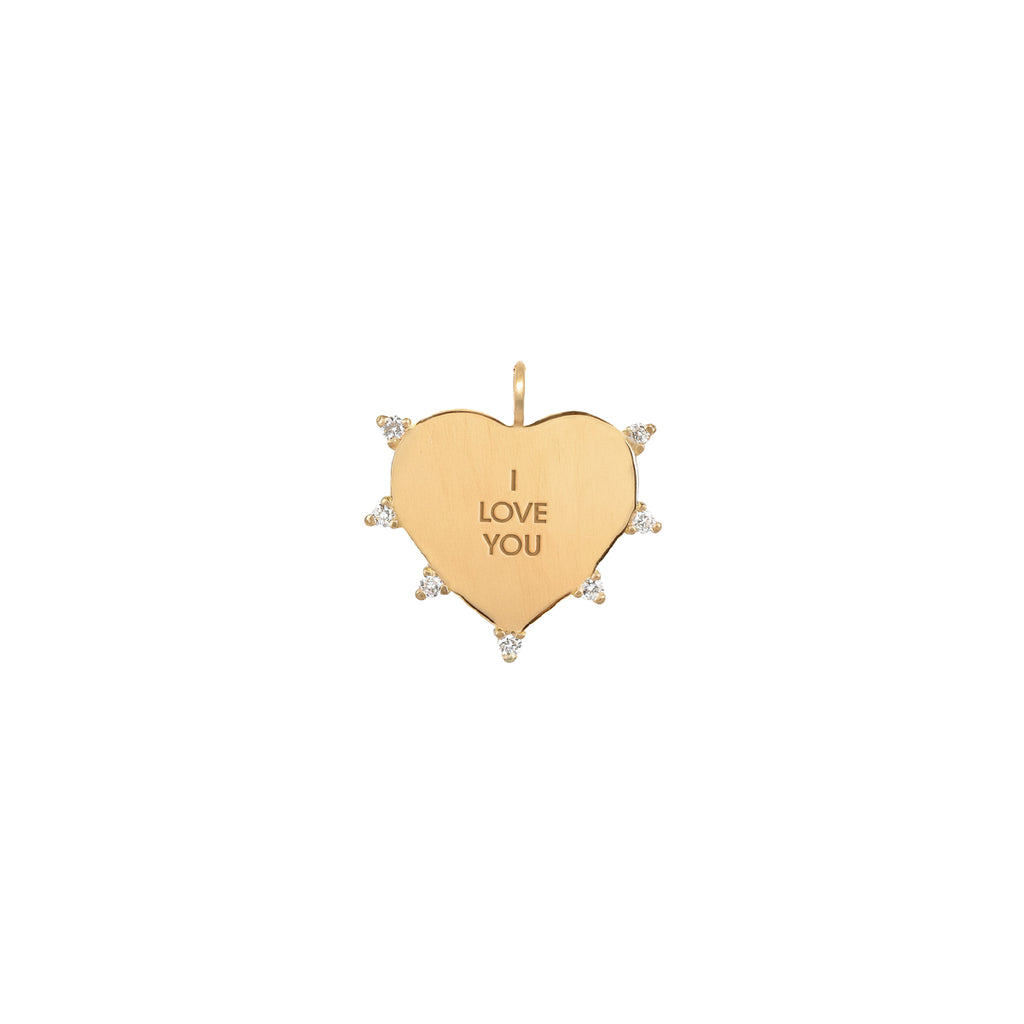 Heart Diamond Pendant