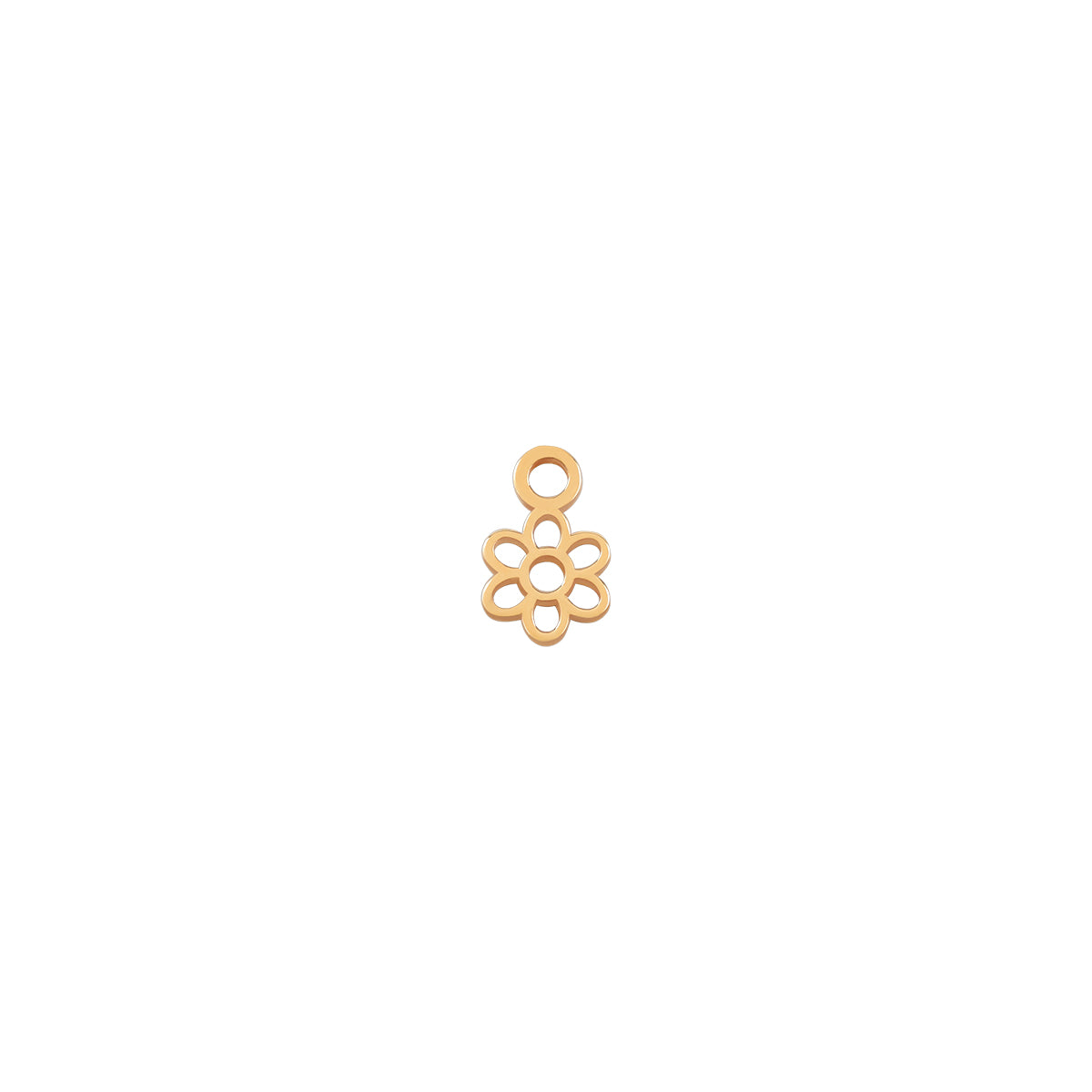 Outline Flower Charm