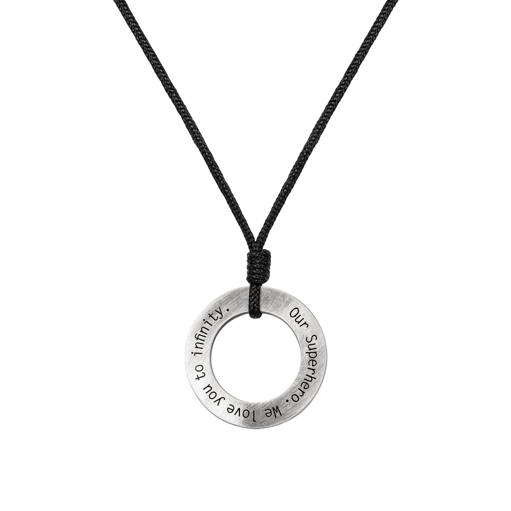 Circle of Love Rope Necklace