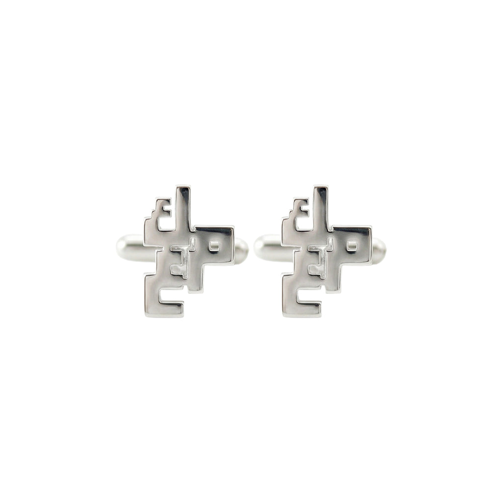 Cufflinks with Multiple Kufi Letters
