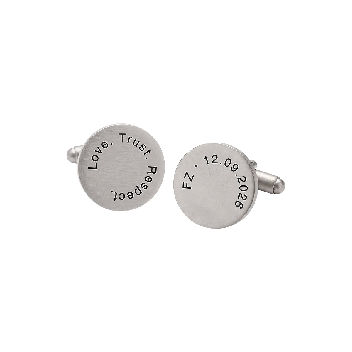 Cufflinks with a Message