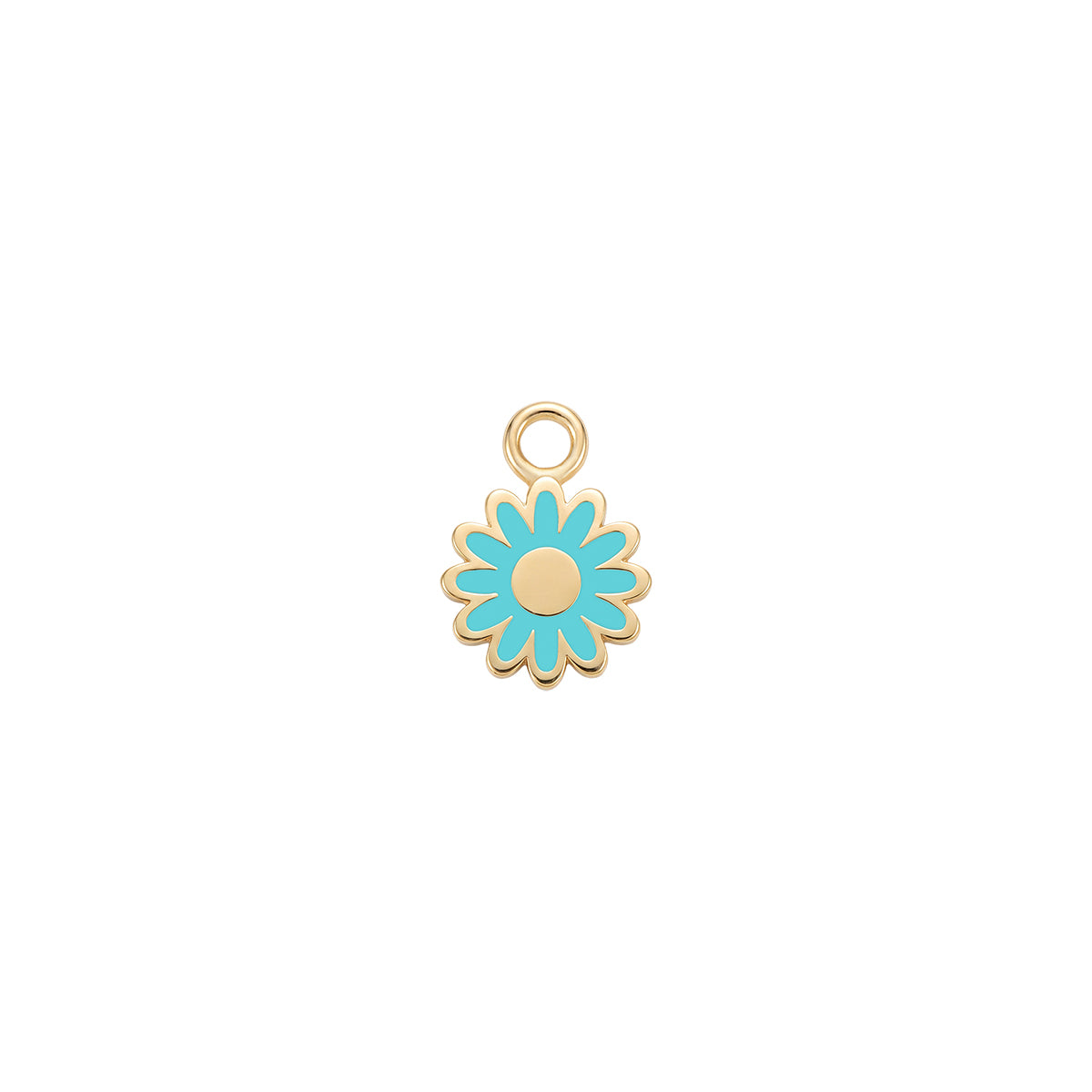 Enamel Felicia Flower Charm