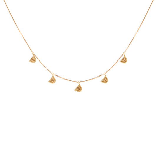 Engraved Finjen Arabi Choker