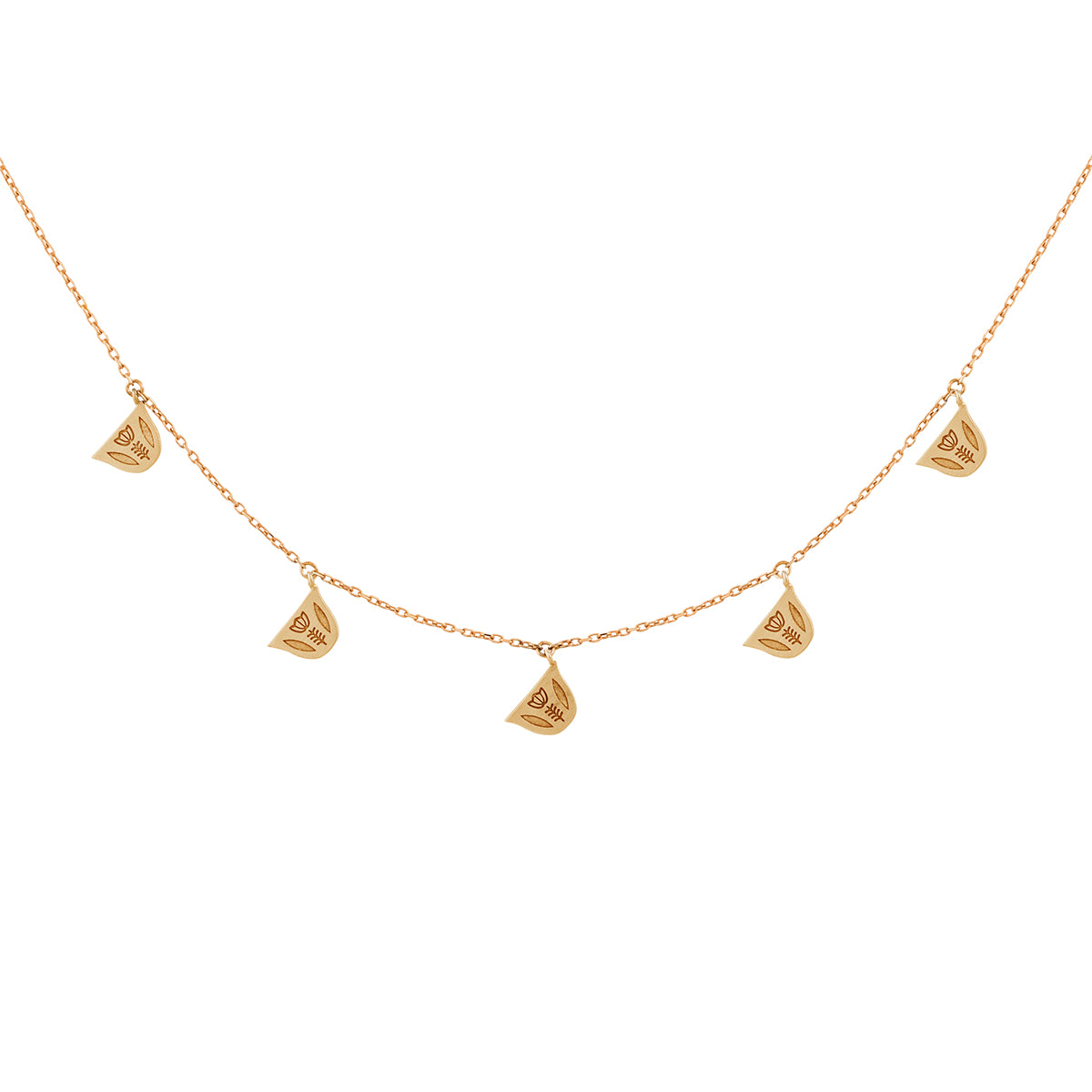 Engraved Finjen Arabi Choker