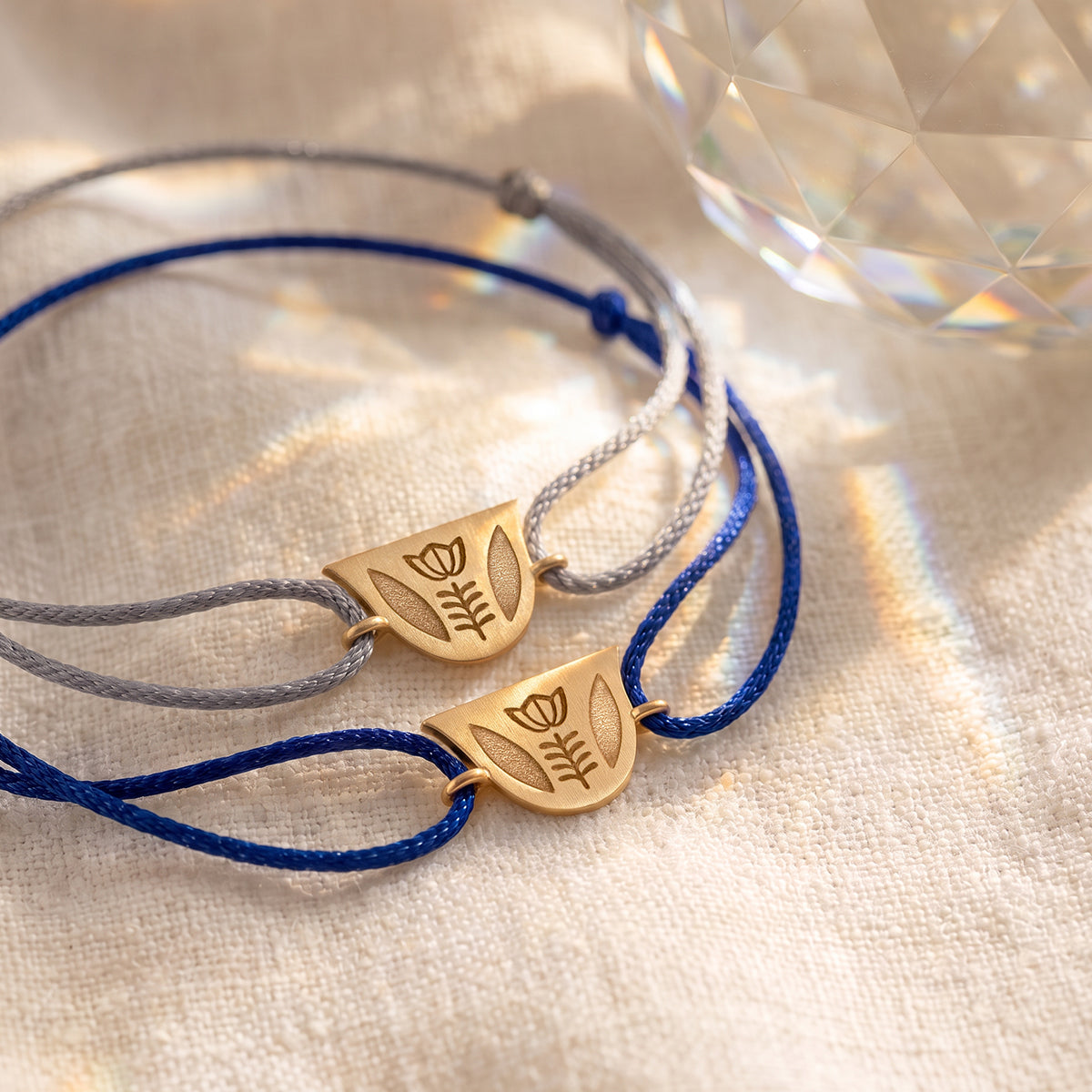 Engraved Finjen Arabi Rope Bracelet (M)