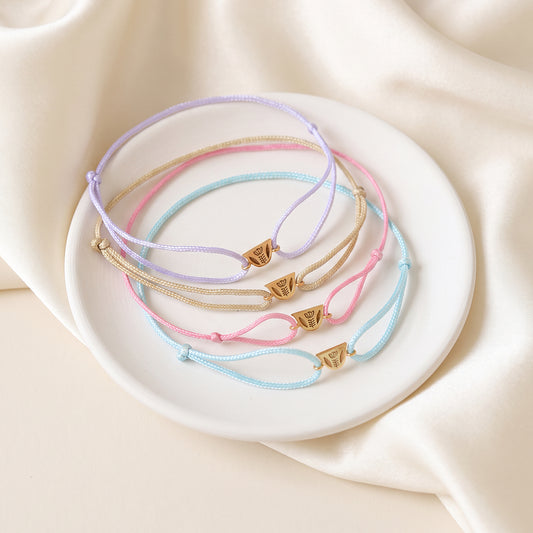 Engraved Finjen Arabi Rope Bracelet (S)