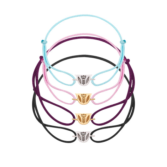 Engraved Finjen Arabi Rope Bracelet (S)