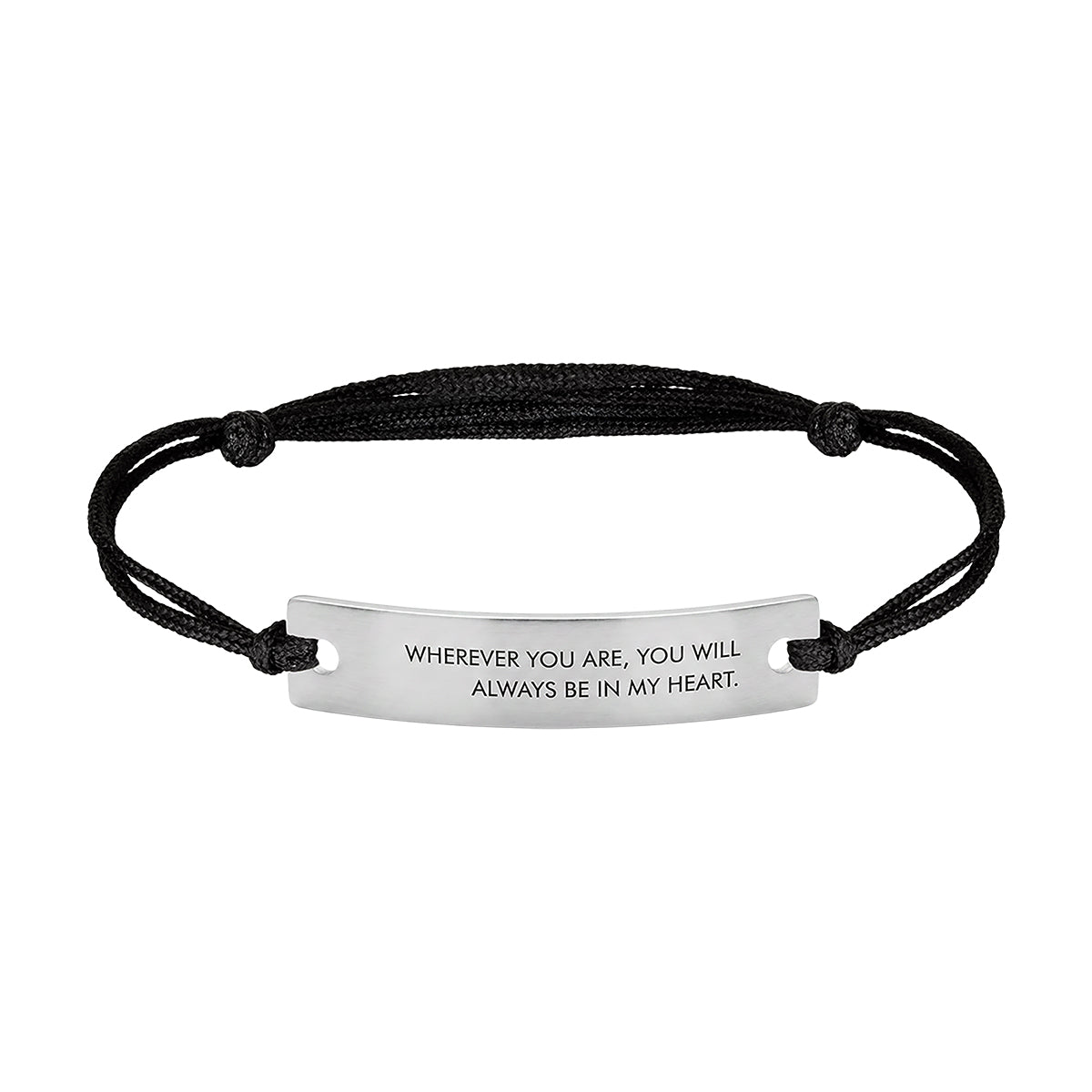 Engraved Promise Bracelet (L)